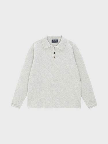 Check Polo Knit (Gray) - whatever we want - Modalova