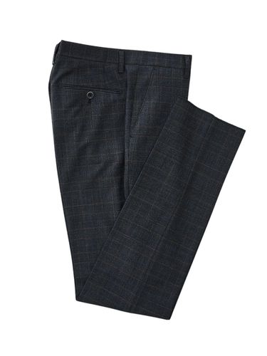 Classic Fit Check Suit Pants _ Blue - STCO - Modalova