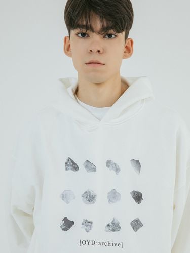 Typo Hoodie _ White - OYD-[archive] - Modalova