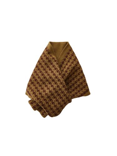 Reversible Houndstooth Muffler _ - STCO - Modalova