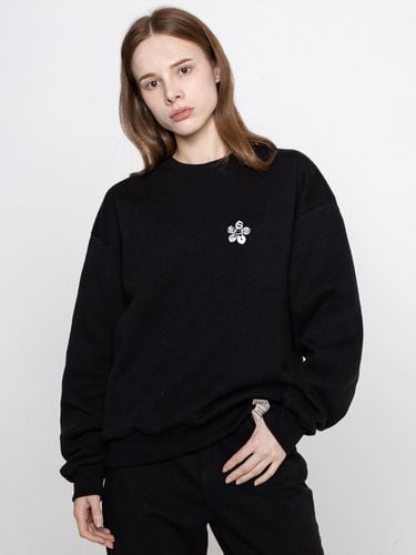 Small Life Logo Flower Smile Sweatshirt _ 5 colors - GRAVER - Modalova