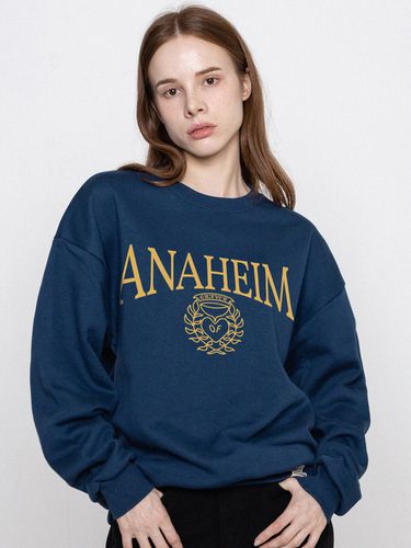 Anaheim Classic Authentic Sweatshirt _ Blue Green - GRAVER - Modalova