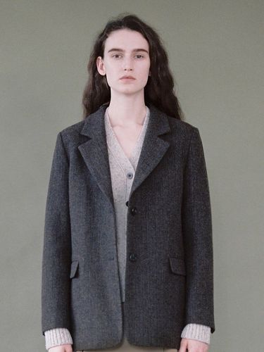 Mannish Jacket - Khaki - tetu - Modalova