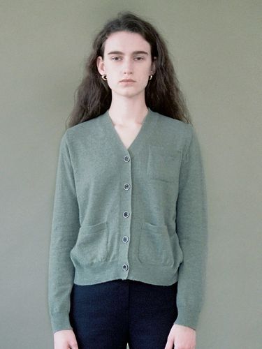 Pocket Cardigan - Mint - tetu - Modalova