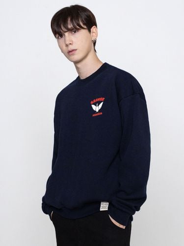 Small White Wing Smile Sweatshirt _ - GRAVER - Modalova