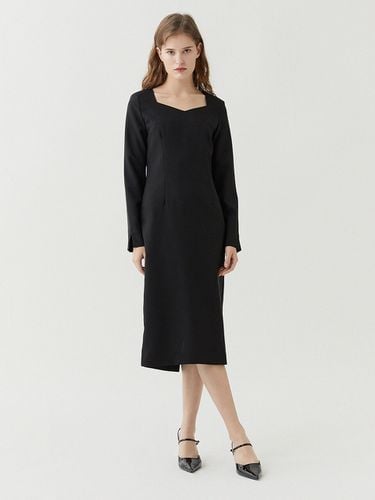 Dro Bolero Heart Neck Dress_Black - REORG - Modalova