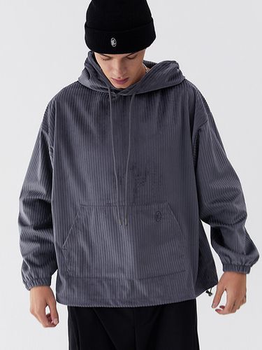 Shine Corduroy Pleats Hoodie _ - Trip LE Sens - Modalova