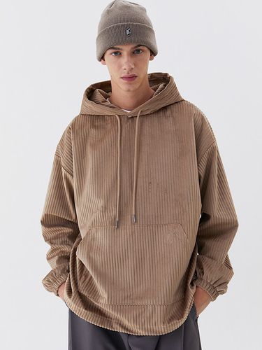 Shine Corduroy Pleats Hoodie _ - Trip LE Sens - Modalova