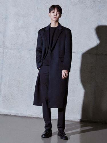 Semi Overfit Single Maxi Long Coat () - STCO - Modalova