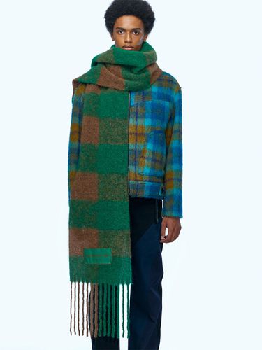 Billy New Check Scarf (Green) - ADSB ANDERSSON BELL for MEN - Modalova