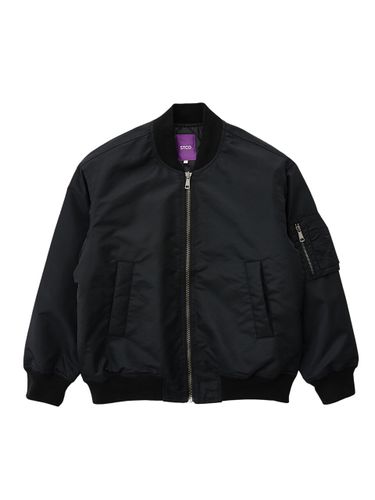 Overfit MA-1 Jacket (Black) - STCO - Modalova