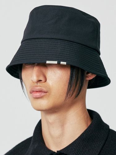 Nylon Drop Tip Bucket Hat - S SY - Modalova