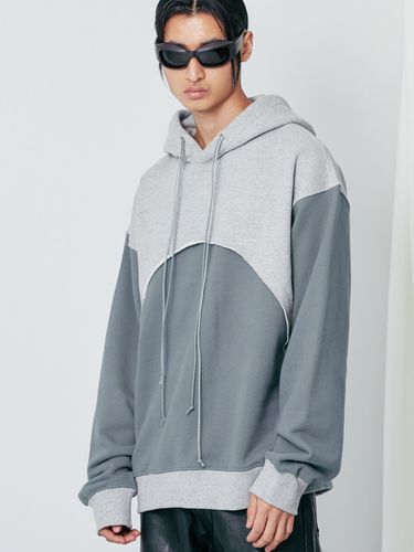 Arch Panel Hoodie (Grey) - S SY - Modalova