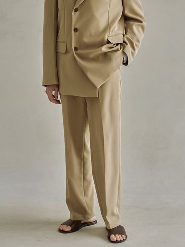 One Side Set-up Slacks _ Beige - Trip LE Sens - Modalova