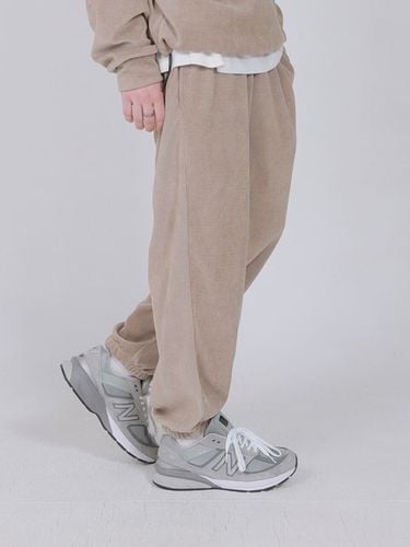 Waffle Jogger Pants_Beige - FANACULT - Modalova