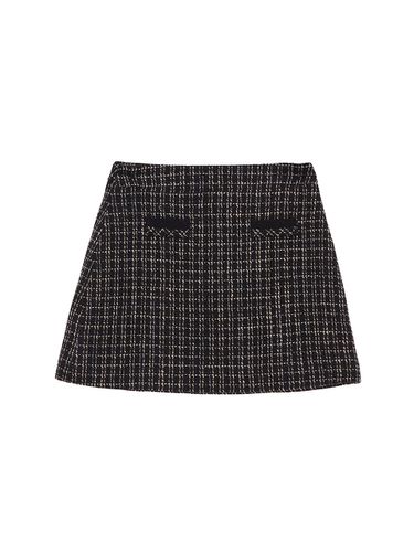 Tweed Classic Skirt_Black - Matin Kim - Modalova