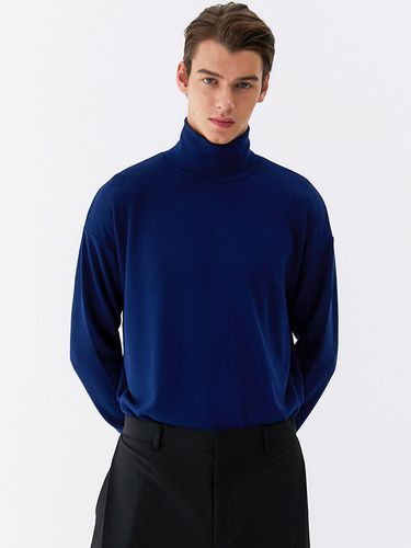 Basic Turtleneck Knit _ Royal Blue - Trip LE Sens - Modalova