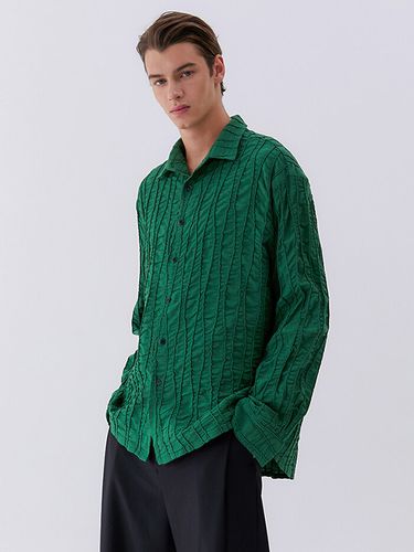 Wave Hand Stitch Overfit Shirts _ - Trip LE Sens - Modalova