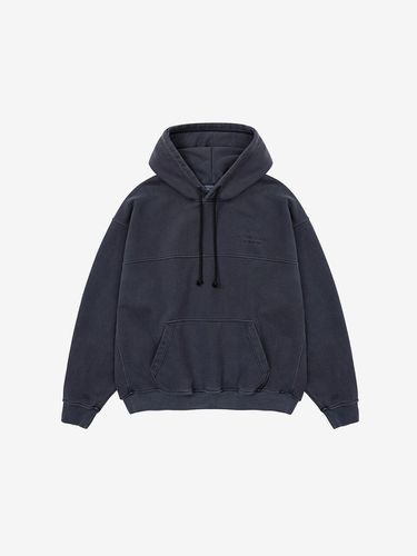 Washed Hoodie (Midnight) - D.PRIQUE - Modalova