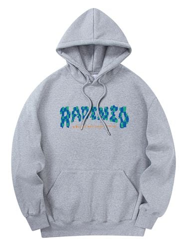 Check Logo Hoodie (Grey) - RADINEO - Modalova