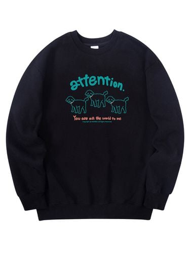 Attention Sweatshirt (Black) - RADINEO - Modalova