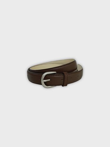 Classic Leather Belt_Brown - Studio Salt - Modalova