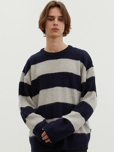 Brush Stripe Oversized Knit _ - Trip LE Sens - Modalova