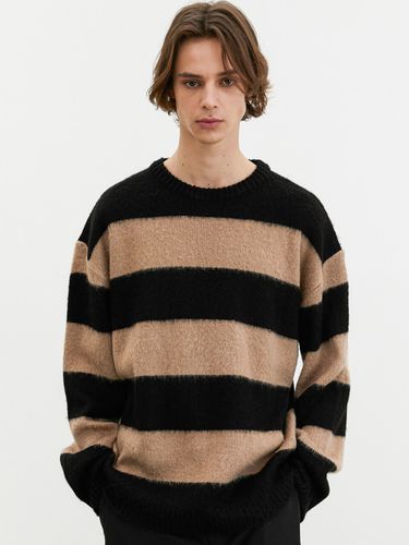 Brush Stripe Oversized Knit _ - Trip LE Sens - Modalova