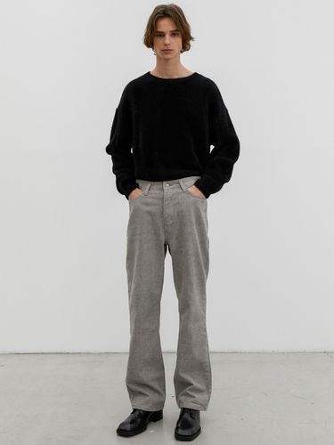 Neutral Cationic Denim Pants _ Grey - Trip LE Sens - Modalova