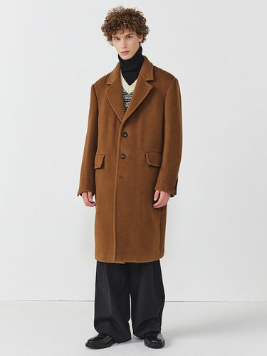 Cashmere Blend Soft Chester Coat - EZIO - Modalova