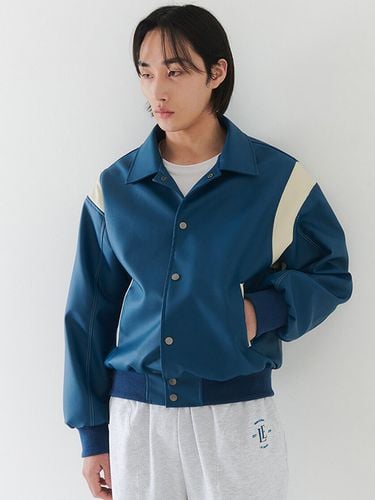 Stitch Oversized Varsity Jacket _ - Trip LE Sens - Modalova