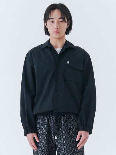 Banded Overfitted Shirts _ Black - Trip LE Sens - Modalova