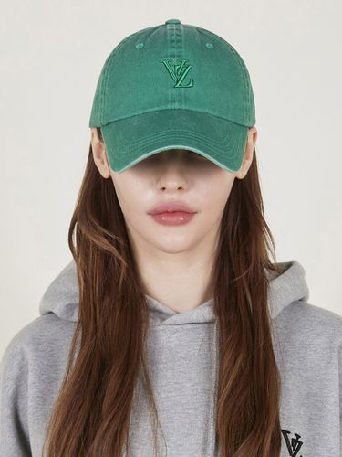 D Monogram Pigment Over Fit Ball Cap - VARZAR - Modalova