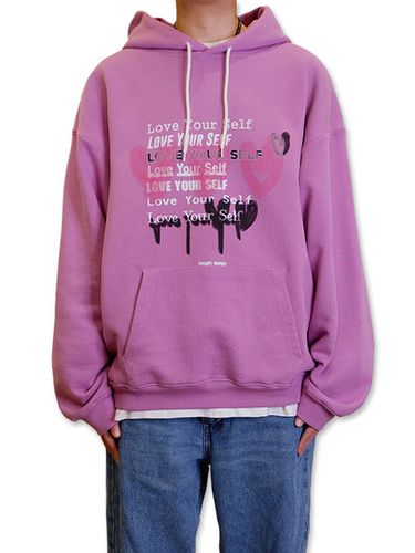 Love Yourself Hoodie Classic Pink - NOUGHT - Modalova