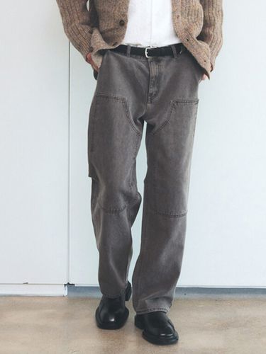 Carpenter Color Denim Pants _ Brown - Trip LE Sens - Modalova