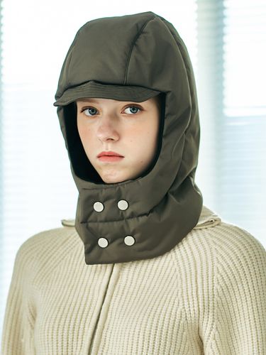 Unisex Padding Balaclava - Khaki - SLEEPYSLIP - Modalova