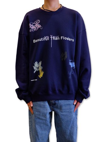 Beautiful Than Flowers Sweatshirt _ - NOUGHT - Modalova