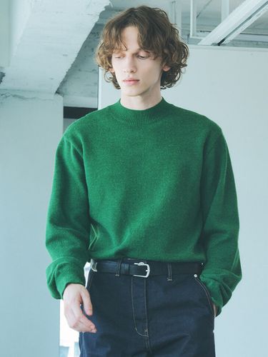 Fond Mock Neck Knit _ Green - Trip LE Sens - Modalova