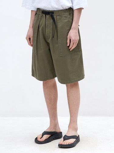 Washed Fatigue Balloon Cotton Half Pants [4colors] - MINIMAL PROJECT - Modalova