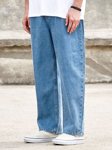 Basic Wide Denim Pants [3colors] - MINIMAL PROJECT - Modalova