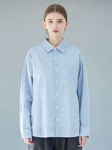 Minimal Overfit Daily Stripe Shirt [3colors] - MINIMAL PROJECT - Modalova