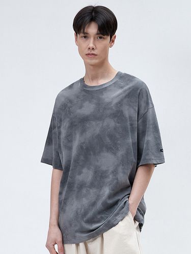 Tie-dye Logo Short Sleeve T-shirt [4colors] - MINIMAL PROJECT - Modalova