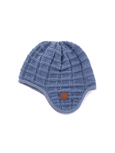 Knit Trapper Hat_Blue - MAISONMARAIS - Modalova