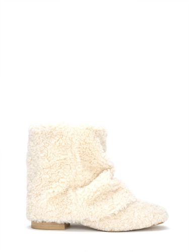 Shearling Wrinkle Boots (Short) - THREE TO EIGHTY - Modalova