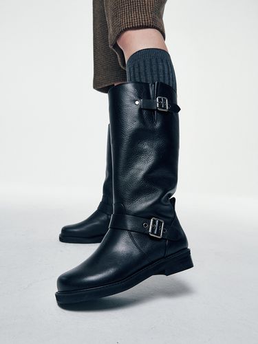 Buckle Biker Boots _ 2Colors - TUFEIS - Modalova