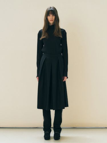 Wool Blended Culottes (Black) - MAISONMARAIS - Modalova