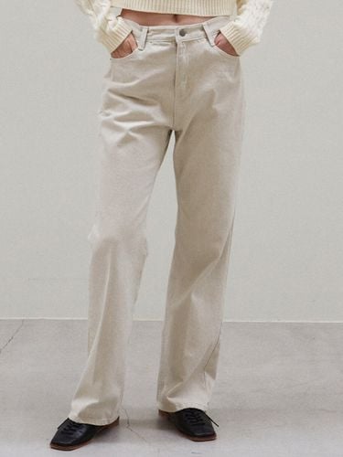 Classic Straight Cotton Pants - NICK&NICOLE - Modalova