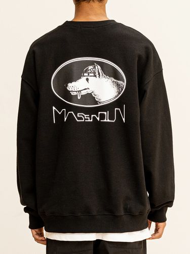 Pavlov Oversized Sweatshirt MFTCR005-BK _ - MASSNOUN - Modalova