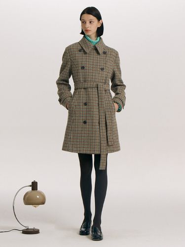 PADDINGTON Classic Belted Wool Coat () - AND YOU - Modalova