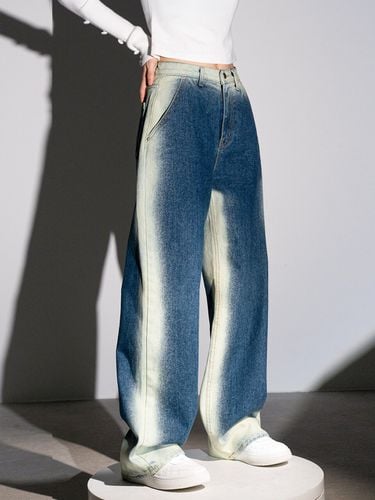 Side-line Wide Pants_Indigo - AVANDRESS - Modalova